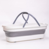 Складное ведро-таз из пластика с силиконовыми вставками для дома, дачи и путешествий HP-35015-2