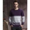 Пуловер с узором, мужской пуловер, свитер мужской, чоловіча кофта