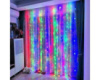 Праздничная гирлянда занавес «Штора» на окно 160LED 2х2м Мультицветный цвет диодов Мультицвет