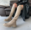 Жіночі демісезонні чоботи ботфорти (36-40)