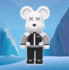 Конструктор Magic Blocks у вигляді ведмедика Bearbrick «Black and White» на 4300 деталей (9162)