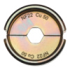 Матриця обтискна для кабелів та конекторів MILWAUKEE, NF22 Cu 50