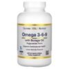 California Gold Nutrition Omega 3-6-9 Fish Oil with Borage Oil 180 капсул