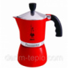 Гейзерная кофеварка Bialetti Fiammetta на 3 чашки (красный)