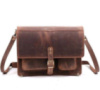 Сумка-портфель ручної роботи з шкіри вінтаж Коричневий (1939517761)