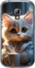 Чехол на Samsung Galaxy S Duos s7562 White cat 5646u-84