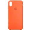 Чохол для iPhone XS Max - Silicone Case (AA) (Помаранчевий / Electric Orange) - купити в SmartEra.ua