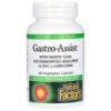 Здоров'я шлунка та кишківника, Gastro-Assist & Mastic Gum, Boulardii&Zinc Carnosine, Natural Factors, 60 вегетаріанських капсул