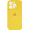 DM Чохол Silicone Case Full Camera для iPhone 16 Pro Max Yellow (Код товару:39585)