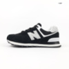 New Balance 574 чорні з білим