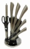 Набор кованных ножей на прозрачной подставке VISSNER 8 предметов