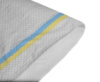 Мешок 105см*55см полипропиленовый белый  (жёлто- голубой полосой)