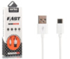 Кабель USB/TYPE-C в пластмасовому обплетенні (83520)