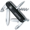 Нож Victorinox Spartan Ukraine Black «Ukraine» (1.3603.3_T0140u)