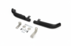 Задние двойные угловые дуги AK003 Double Black (нерж. сталь) для Hyundai Santa Fe 2 2006-2012 гг