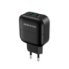 СЗУ BOROFONE BA46A, 1xUSB+1xType-C , 18W+QC3.0, Black , Blister