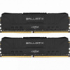 Оперативная память для ноутбука Ballistix Black MICRON DDR4-3000 16GB (2x8GB) (BL2K8G30C15U4B)