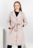 Жіноче світло-бежеве пальто
