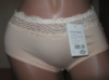 Трусики жіночі TMN бамбук зверху мереживо розмір L/XL (48-50) бежеві