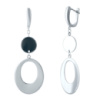 Серебряные серьги CatalogSilver без камней (2044895)