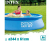 Intex 28106 (Діаметр 244 x Висота 61см) Надувний басейн Easy Set Intex 28106 (Діаметр 244 x Висота 61см) Надувний басейн Easy Set