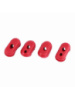 Комплект резиновых заглушек проводки (красных) для электросамоката Xiaomi M365, M3650 Pro, M365 Pro 2, 1S, Lite