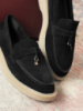 Женские лоферы seanly black ДЛ7294