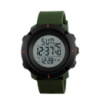 Чоловічий годинник Skmei 1213AG Black-Military Wristband — спортивний тактичний годинник 5 ATM
