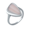 Серебряное кольцо CatalogSilver с натуральным перламутром, вес изделия 4,13 гр (2005445) 16.5 размер