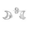 Серебряные серьги CatalogSilver с фианитами (2137573)