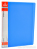 папка з файлами, А4, 10ф, 600/25мкн PР, синій., 5025-06N, NORMA