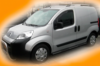 Боковые трубы Ø70 Черные (2 шт., Нержавейка) для Fiat Fiorino/Qubo 2008-2024 гг