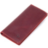 Шкіряне вінтажне портмоне 711468 Бордовий