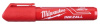 Маркер для будмайданчика INKZALL MILWAUKEE, великий (L), червоний (48223256) (12шт.)