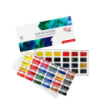 набір акварельних фарб 24 кольори кювету, картон, ROSA Studio 340324