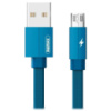 Кабель micro USB 1 м Kerolla синий Remax RC-094m