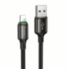 Кабель HOCO X127 Exceed charging data cable iP Black (6942007675598)