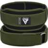 Пояс для важкої атлетики RDX RX5 Double Belt неопреновий Army Green M