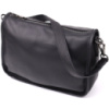 Сумка на плече з натуральної шкіри 723001 Чорний