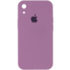 Чохол Silicone Case Square Full Camera Protective (AA) для Apple iPhone XR (6.1«), Ліловий / Lilac Pride - купити в SmartEra.ua