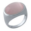 Серебряное кольцо CatalogSilver с кошачьим глазом, вес изделия 8,13 гр (1974162) 18.5 размер