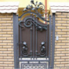 Кованная калитка «Винтаж»