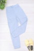 Жіночі блакитні спортивні брюки