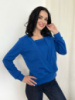 Демісезонна жіноча кофтинка «Alisia» оптом | Норма і батал | Розпродаж моделі Електрик, 42-44