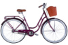 Велосипед ST 28« Dorozhnik RETRO Velosteel рама-19» малиновий 2026