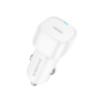 Автомобільний зарядний пристрій BOROFONE BZ34A Cloud single port PD20W car charger White (6941991122323)