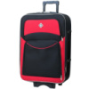 Дорожня валіза на колесах Bonro маленька чорно-червона