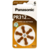 Батарейка Panasonic PR41 / PR312 (1.4V) * 6 (PR-312/6LB)