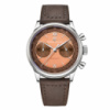 Чоловічий годинник Pagani Design PD-1739 Silver-Brown з сапфіровим склом та механізмом SEIKO VK64