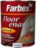 Емаль Farbex алкідна ПФ-266 для підлоги червоно-коричневий глянець 0,9 кг
